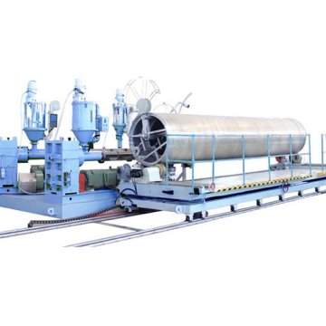 Krah Pipe Production Line | HDPE Spiral Winding Pipe Extrusion Machine ...