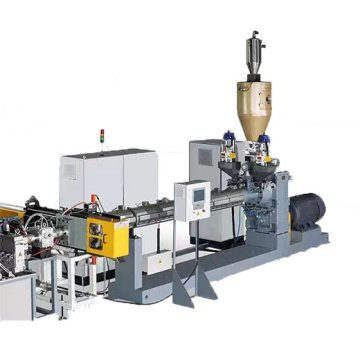 Direct extrusion by parallel twin screw extruder
